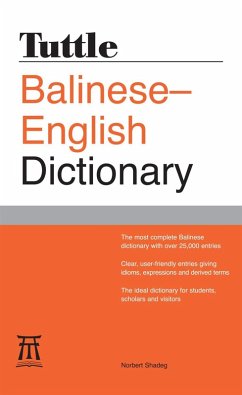 Cover Tuttle Balinese-English Dictionary (eBook, ePUB)