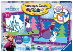 Ravensburger 27771 - Disney Frozen Die Eiskönigin, Malen nach Zahlen Junior