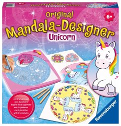 Ravensburger 29703 - Original Mandala-Designer® Unicorn, Mandalas zum Selbermachen