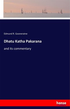 Dhatu Katha Pakarana Dhatu Katha Pakarana