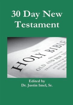 30 Day New Testament - Imel, Justin