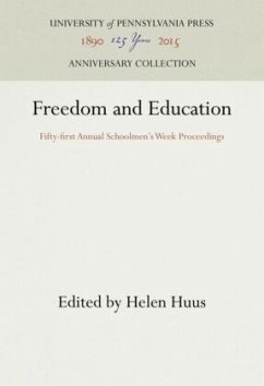 Freedom and Education