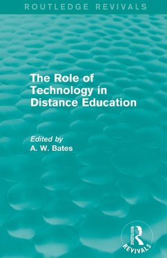 Cover The Role of Technology in Distance Education (Routledge Revivals)