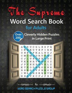 The Supreme Word Search Book for Adults - Word Search Puzzle Group