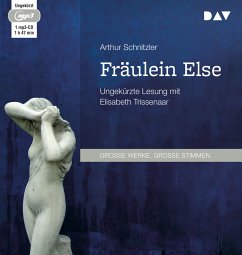 Fräulein Else, 1 Audio-CD, 1 MP3 - Schnitzler, Arthur