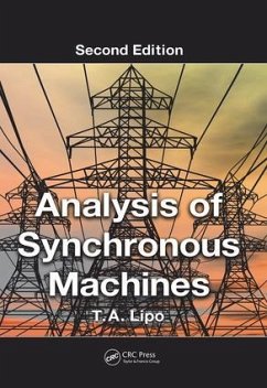 Analysis of Synchronous Machines - Lipo, T A