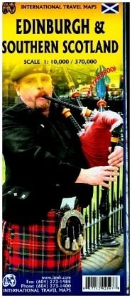 Stadtplan Edinburgh & South Scotland