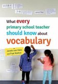 What every primary school teacher should know about vocabulary