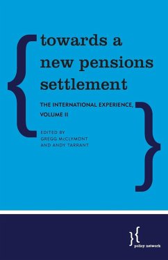 Towards a New Pensions Settlement - McClymont, Gregg; Tarrant, Andy