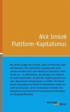 Plattform-Kapitalismus - Srnicek, Nick