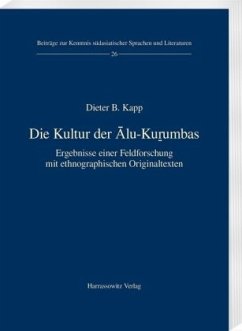 Die Kultur der Alu-Ku umbas - Kapp, Dieter B.