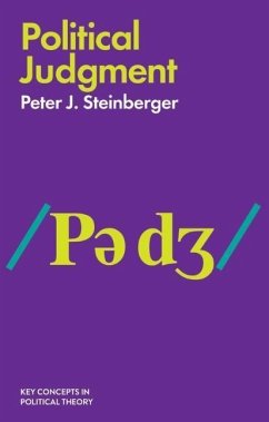 Political Judgment - Steinberger, Peter J.