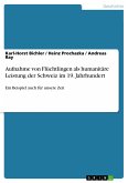 Aufnahme von Flüchtlingen als humanitäre Leistung der Schweiz im 19. Jahrhundert (eBook, PDF)