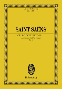 Cello Concerto No. 1 A minor (eBook, PDF) - Saint-Saëns, Camille