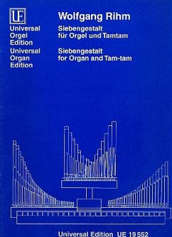 Cover Siebengestalt für Orgel und Tamtam
