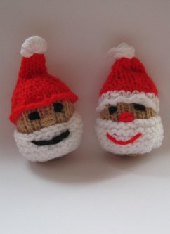 Cover Strickanleitung Weihnachtsmann 11 cm- für Anhänger, als Adventskalender und mehr (eBook, ePUB)