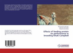 Effects of feeding protein on performance in brooding Khaki Campbell - Babu, Lakshman Kumar;Sahoo, Santosh Kumar