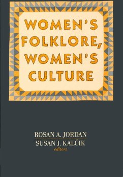 Women's Folklore, Women's Culture (eBook, ePUB)