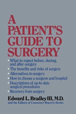 A Patient's Guide to Surgery (eBook, ePUB) Cover A Patient's Guide to Surgery (eBook, ePUB)