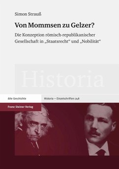 Von Mommsen zu Gelzer? (eBook, PDF) - Strauß, Simon
