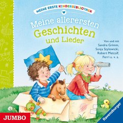 Meine erste Kinderbibliothek - Meine allerersten Geschichten und Lieder - Grimm, Sandra