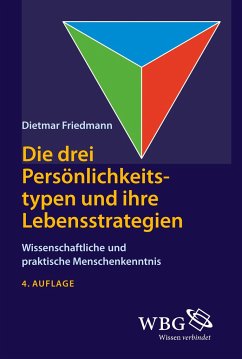 Die drei Persönlichkeitstypen und ihre Lebensstrategien - Friedmann, Dietmar