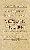 Eine bescheidene Streitschrift für öffentliche Freudenhäuser