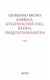 Kabbala, Kyllenischer Esel, Reden, Inquisitionsakten Kabbala, Kyllenischer Esel, Reden, Inquisitionsakten