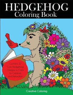 Hedgehog Coloring Book - Creative Coloring