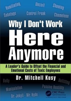 Why I Don't Work Here Anymore - Kusy, Mitchell