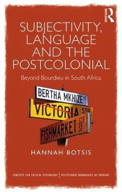 Subjectivity, Language and the Postcolonial - Botsis, Hannah