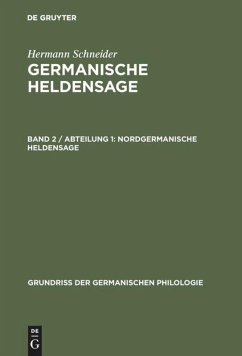Nordgermanische Heldensage - Schneider, Hermann