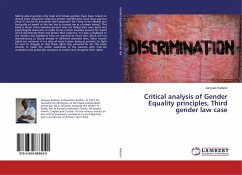 Critical analysis of Gender Equality principles, Third gender law case - Kabano, Jacques