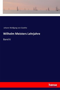 Cover Wilhelm Meisters Lehrjahre