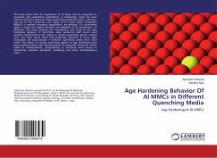 Age Hardening Behavior Of Al MMCs in Different Quenching Media