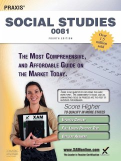Cover Praxis Social Studies 0081 Teacher Certification Study Guide Test Prep (eBook, ePUB)