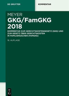 GKG/FamGKG 2018 (eBook, PDF) - Meyer, Dieter