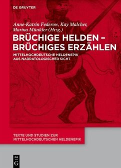 Cover Brüchige Helden - brüchiges Erzählen (eBook, PDF)