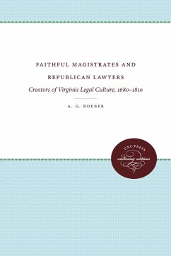 Faithful Magistrates and Republican Lawyers (eBook, ePUB) Faithful Magistrates and Republican Lawyers (eBook, ePUB)