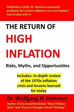 The Return of High Inflation: Risks, Myths, and Opportunities - Hammes, Wolfgang H.