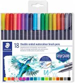 Staedtler marsgraphic duo, Duo Fasermaler mit 2 Spitzen