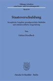 Staatsverschuldung.