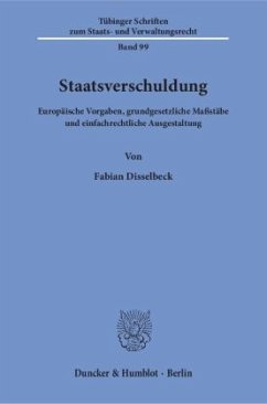 Staatsverschuldung. - Disselbeck, Fabian