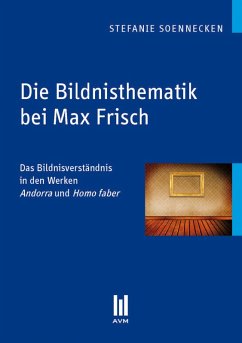 Cover Die Bildnisthematik bei Max Frisch (eBook, PDF)