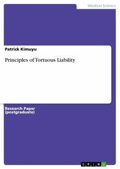 Principles of Tortuous Liability (eBook, PDF)