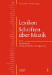 Lexikon Schriften über Musik (eBook,... - Bild 1