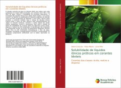 Solubilidade de líquidos iônicos próticos em corantes têxteis - Croscato, Gilson;Ribeiro, Fábia;Filho, Lúcio