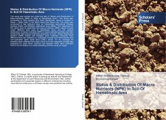 Status & Distribution Of Macro Nutrients (NPK) In Soil Of Hamelmalo Area - Tekleab, Million Weldetensae;Kanwar, Brij Bushan