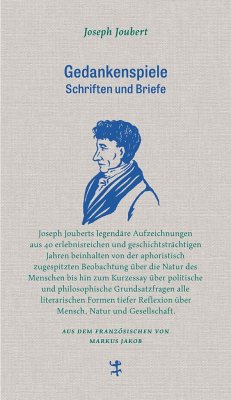 Gedankenspiele - Joubert, Joseph