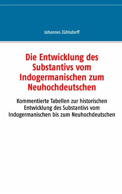 Die Entwicklung des Substantivs vom Indogermanischen zum Neuhochdeutschen (eBook, ePUB) - Zühlsdorff, Johannes